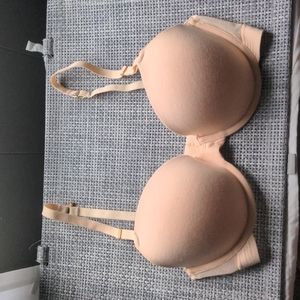 Nude T-shirt Bra with Mesh Back